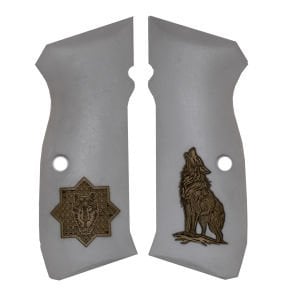75 B Beyaz Akrilik Sarı Metal