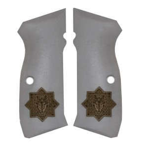 75 B Beyaz Akrilik Sarı Metal