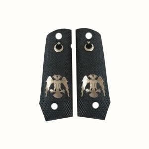1911 Çift Emniyet Siyah Akrilik Sarı Metal