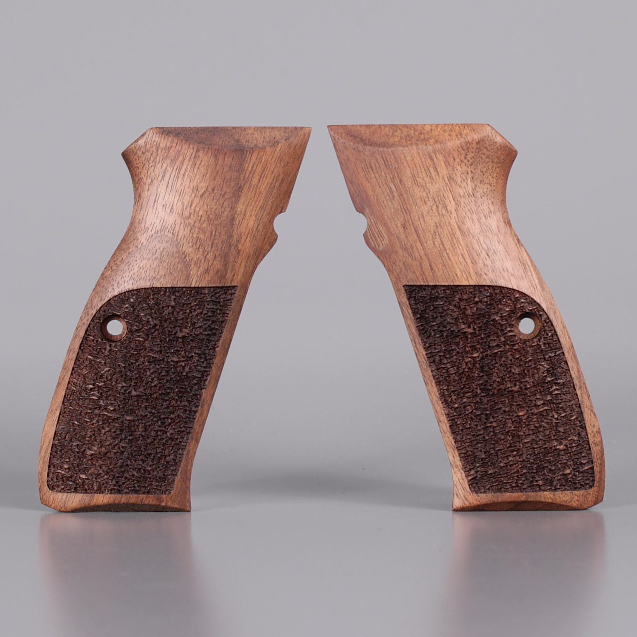 Cz 75 B Tarama Motif Ceviz Ahşap Silah Kabze