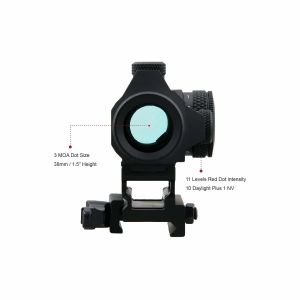 VECTOR OPTICS Maverick GEN2 1x22 Red Dot T1 Tipi SCRD-12II