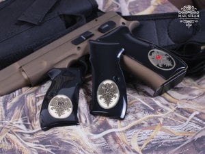 Cz 75 B Beyaz Metal Çift Başlı Kartal Akrilik