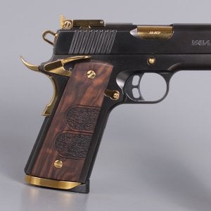 Yavuz 1911 Parmak İzi Tarama Kök Ceviz Ahşap Silah Kabze