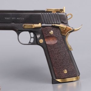 Yavuz 1911 Parmak İzi Kök Ceviz Ahşap Silah Kabze