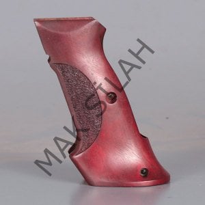 Colt 1911 X Yıldız Motif Ceviz Ahşap Silah Kabze