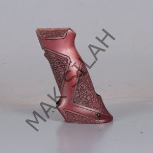 Cz 75 B 85 B Atış Red Çizgili Ceviz Ahşap Silah Kabze