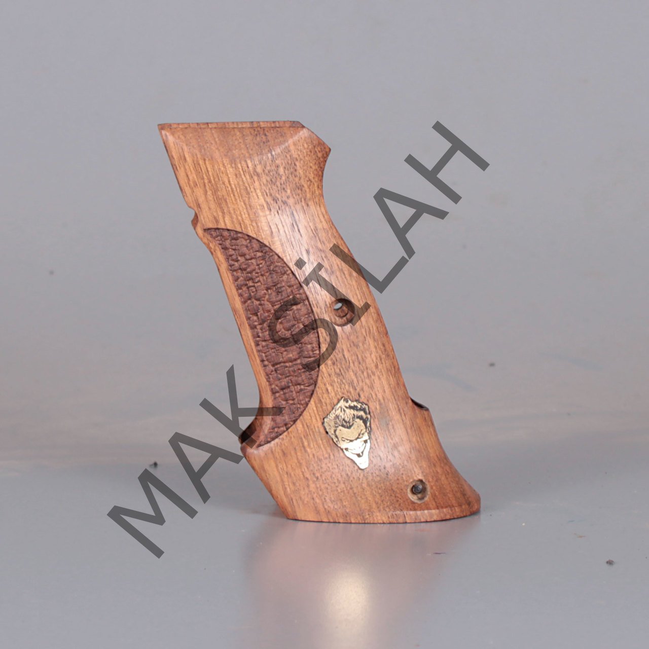 Cz 75 B 85 B Atış Sarı Metal Joker Yüz Ceviz Ahşap Silah Kabze