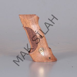 Cz 75 B 85 B Atış Sarı Metal Joker Yüz Ceviz Ahşap Silah Kabze
