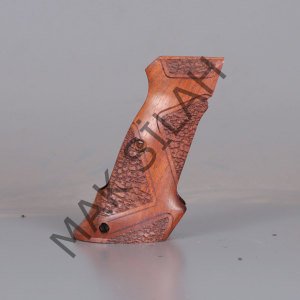 Cz Shadow 2 Çizgili Motif Ceviz Ahşap Silah Kabze