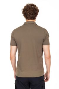 AKN 708 POLO YAKA KISA KOLLU TAKTİK T-SHIRT-HAKİ