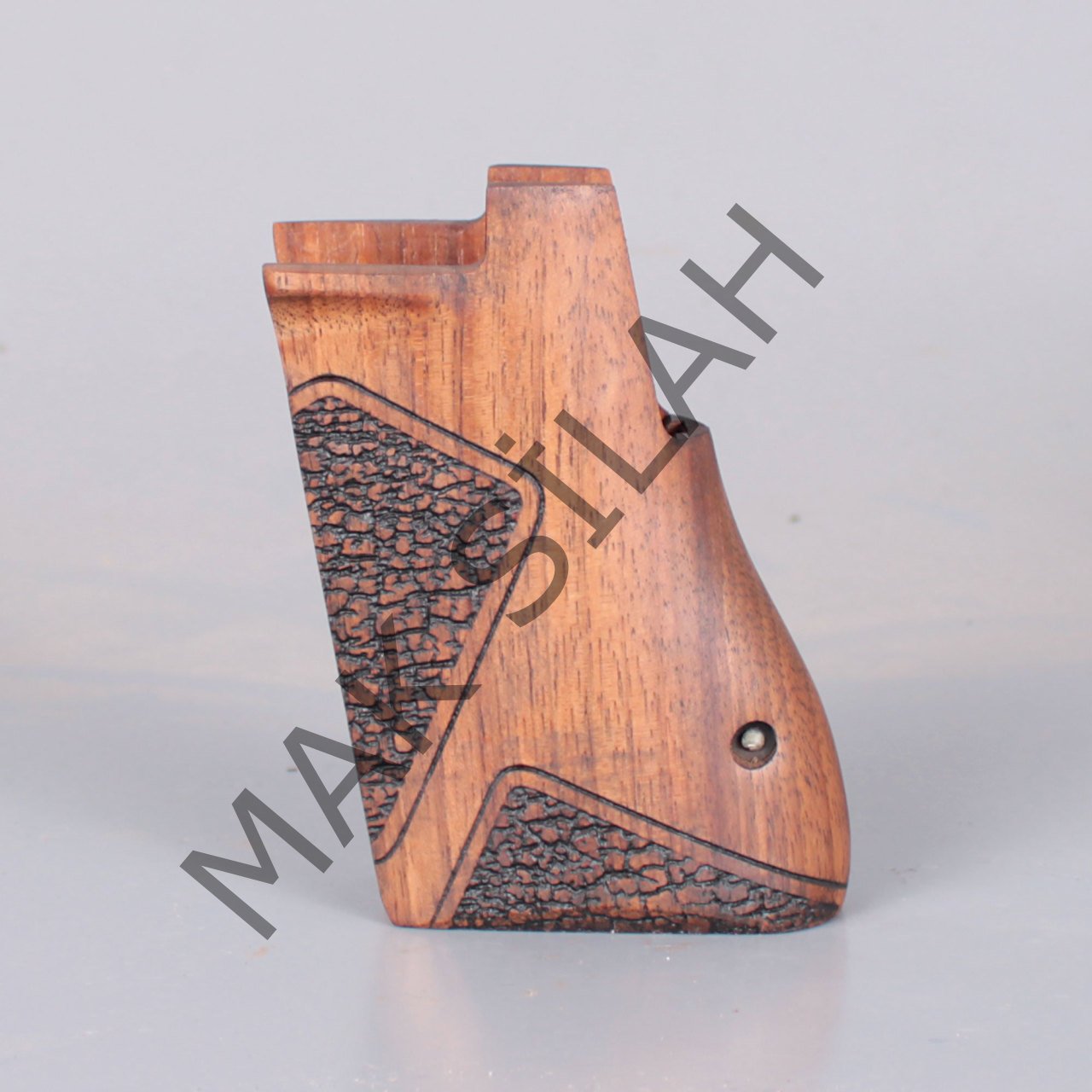 Desert Eagle Kök Zigzag Çizgi Ceviz Ahşap Silah Kabze