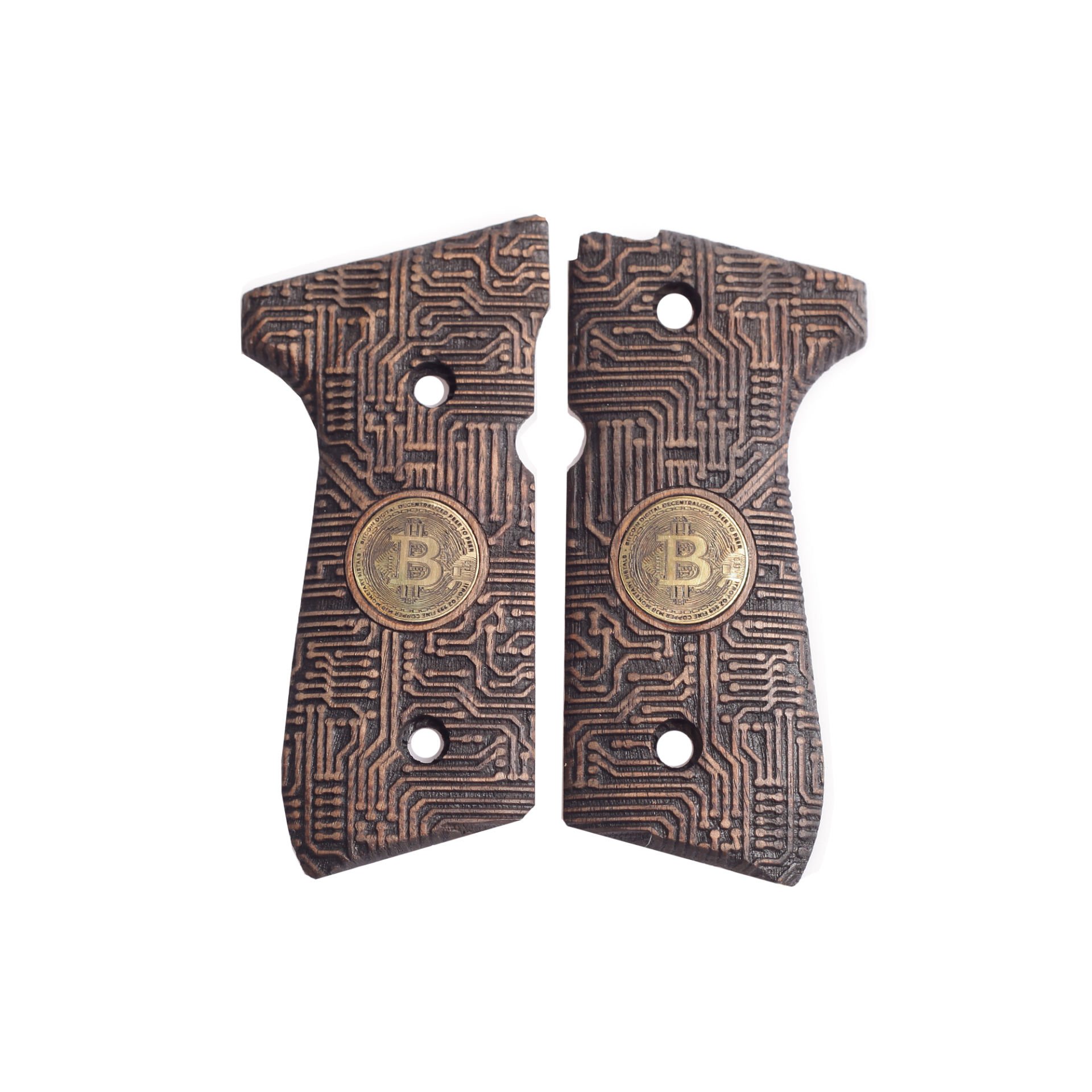 Beretta 92 Fs Sarı Metal Bitcoin
