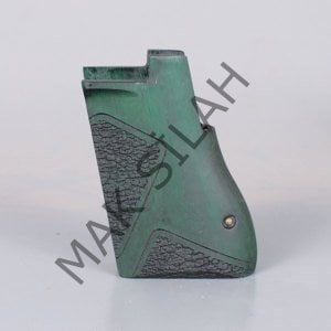 Desert Eagle Green Kök Zigzag Çizgi Ceviz Ahşap Silah Kabze