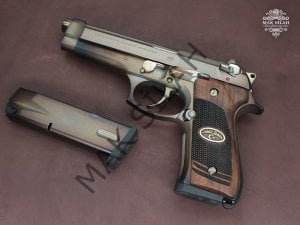 Beretta 92FS // Eskitme Füme Titanyum Kaplama