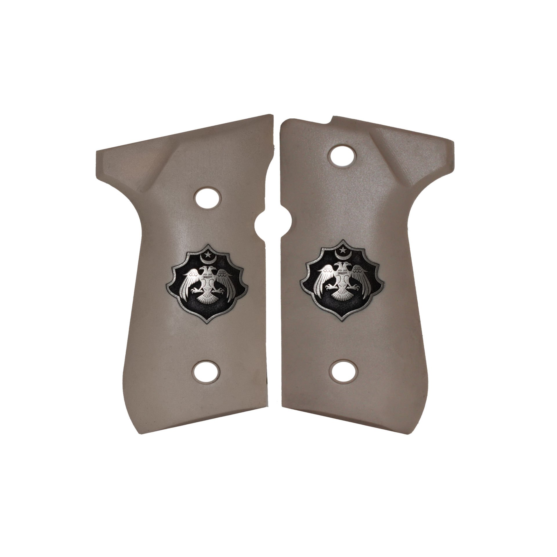 92 FS Compact Bej Akrilik Beyaz Metal