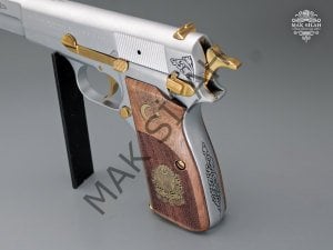 Browning MK3 // Serpme Gravür,Beyaz Krom Kaplama