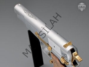 Browning MK3 // Serpme Gravür,Beyaz Krom Kaplama