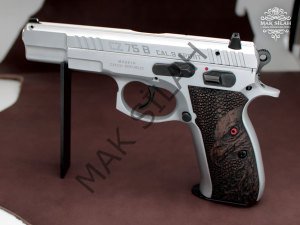 CZ75B // Özel Tasarım Modifiye,Füme Titanyum Kaplama