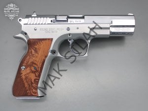 CZ 75B // Mat,Parlak Beyaz Krom Kaplama