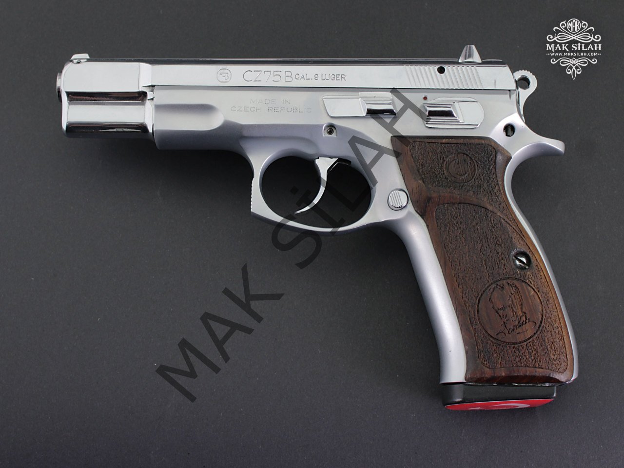 CZ 75B // Parlak ve Mat Beyaz Krom Kaplama