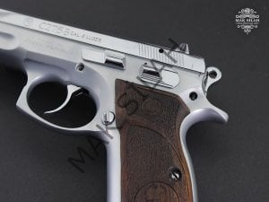 CZ 75B // Parlak ve Mat Beyaz Krom Kaplama