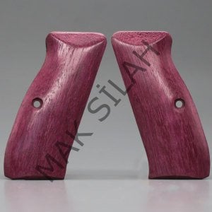 Cz 75 B Sp01 Purple Ceviz Ahşap Silah Kabze