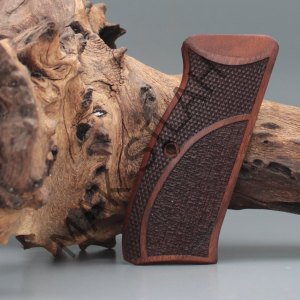 Cz 75 B Sp01 Çift Motif Ceviz Ahşap Silah Kabze