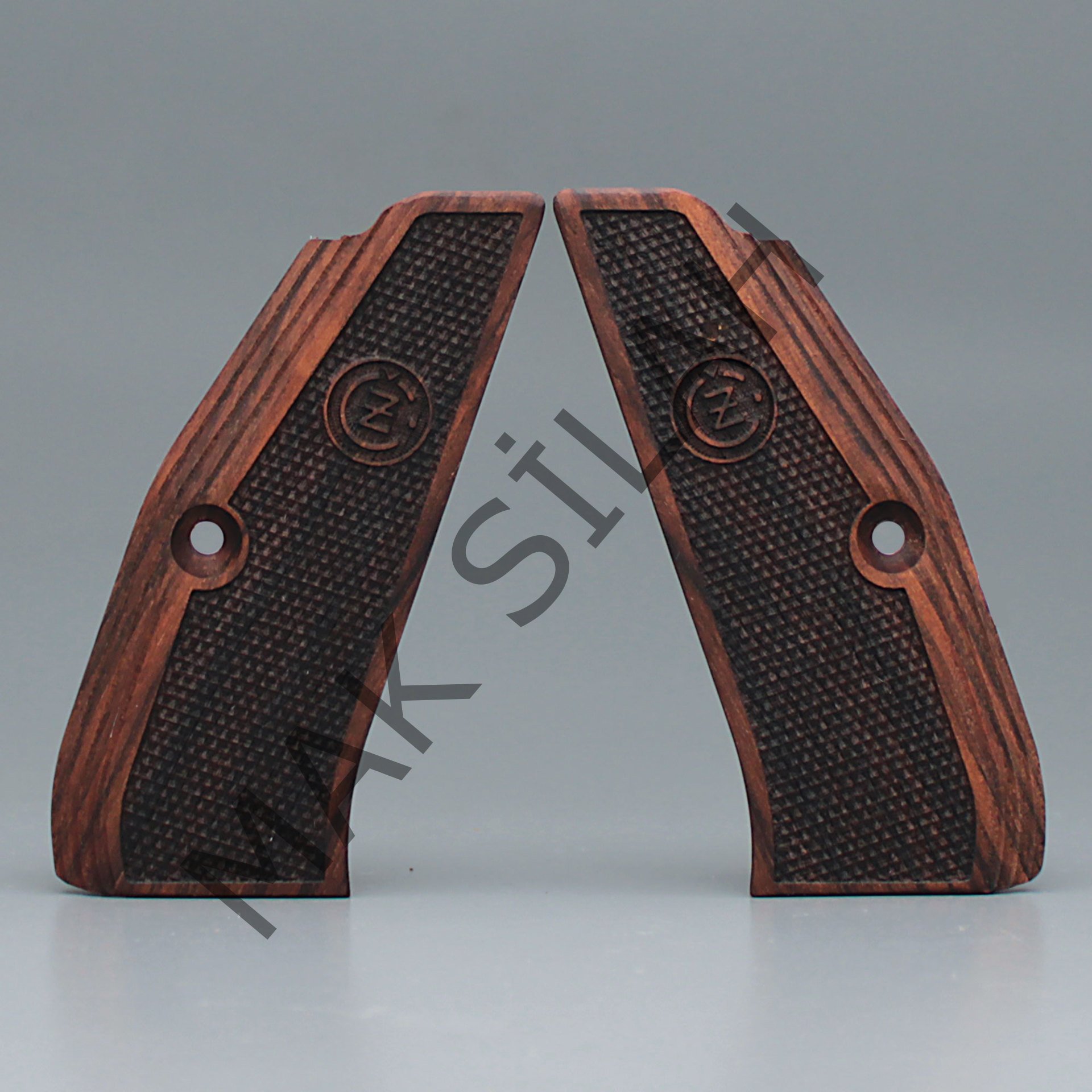 Cz Shadow 2 Sarı Metal Cz Nokta Motif Ceviz Ahşap Silah Kabze