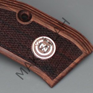 Cz Shadow 2 Sarı Metal Cz Arma Nokta Motif Ceviz Ahşap Silah Kabze