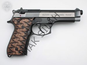 Beretta 92FS // Füme Titanyum,Siyah Krom Kaplama