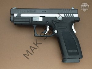 HS9 // Buz Mavisi Cerakote Kaplama,Yanaklar Zımpara Parlaklığı