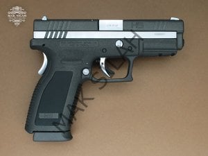 HS9 // Buz Mavisi Cerakote Kaplama,Yanaklar Zımpara Parlaklığı