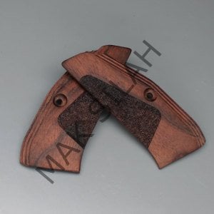 Cz 75 B Sport Cz Pütürlü Motif Ceviz Ahşap Silah Kabze