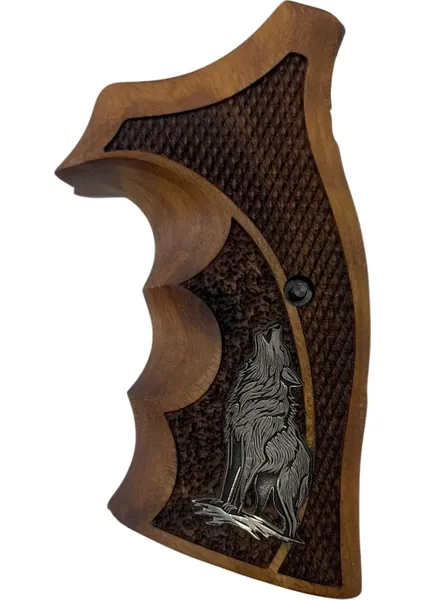 Sarsılmaz SAR38 Toplu Tabanca Kabzesi Gümüs Metal Kurt
