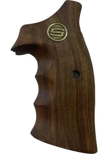 Sarsılmaz SR38 Toplu Tabanca Kabzesi Sari Metal Sarsilmaz Logolu