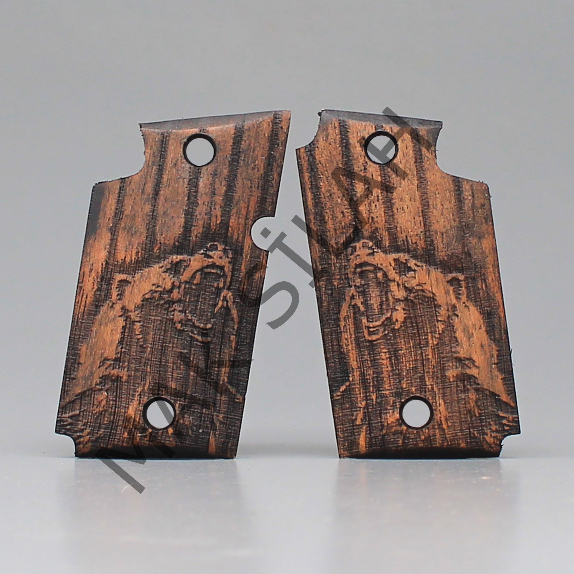 Sig Sauer P 938 Ayı Ceviz Ahşap Silah Kabze