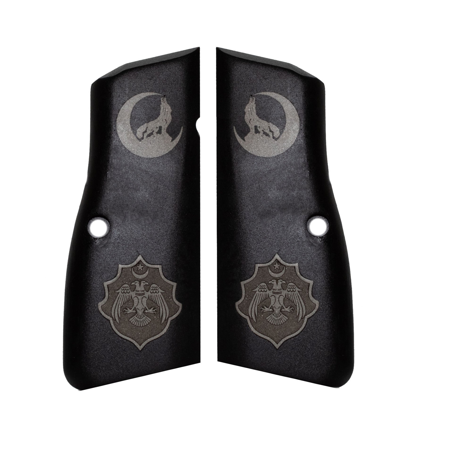 Browning Hp Siyah Akrilik Beyaz Metal