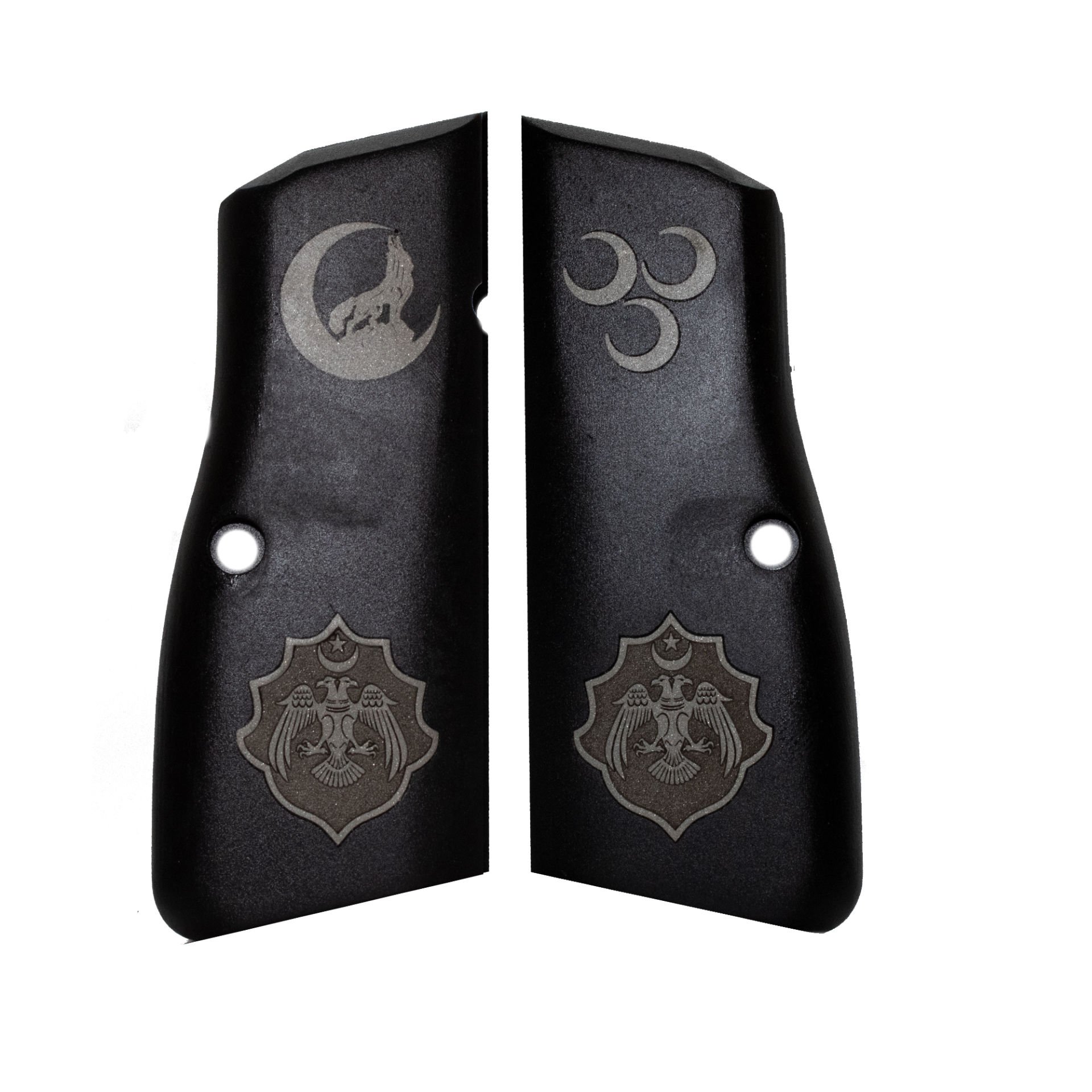Browning Hp Siyah Akrilik Beyaz Metal