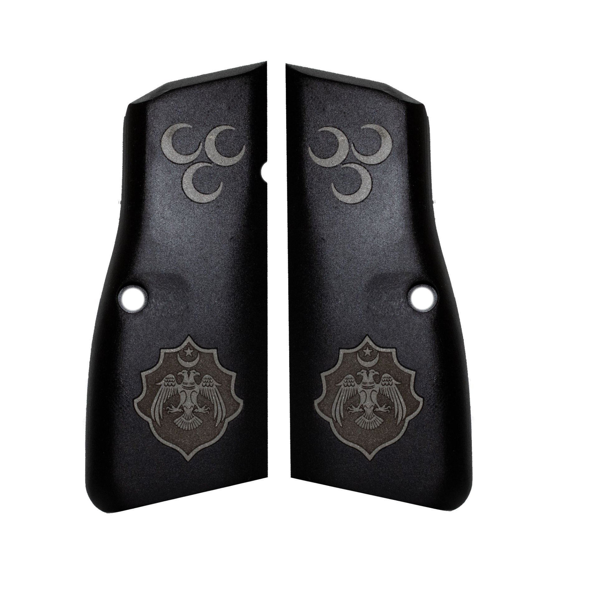 Browning Hp Siyah Akrilik Beyaz Metal