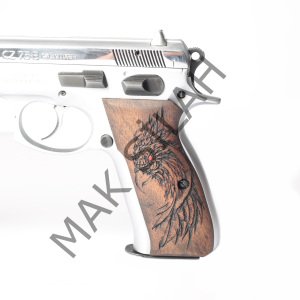 Cz 75 B 85 B Anka Ceviz Ahşap Silah Kabze