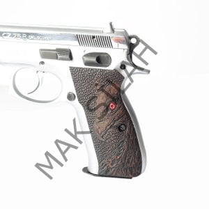 Cz 75 B Kartal Kırmızı Göz Ceviz Ahşap Silah Kabze