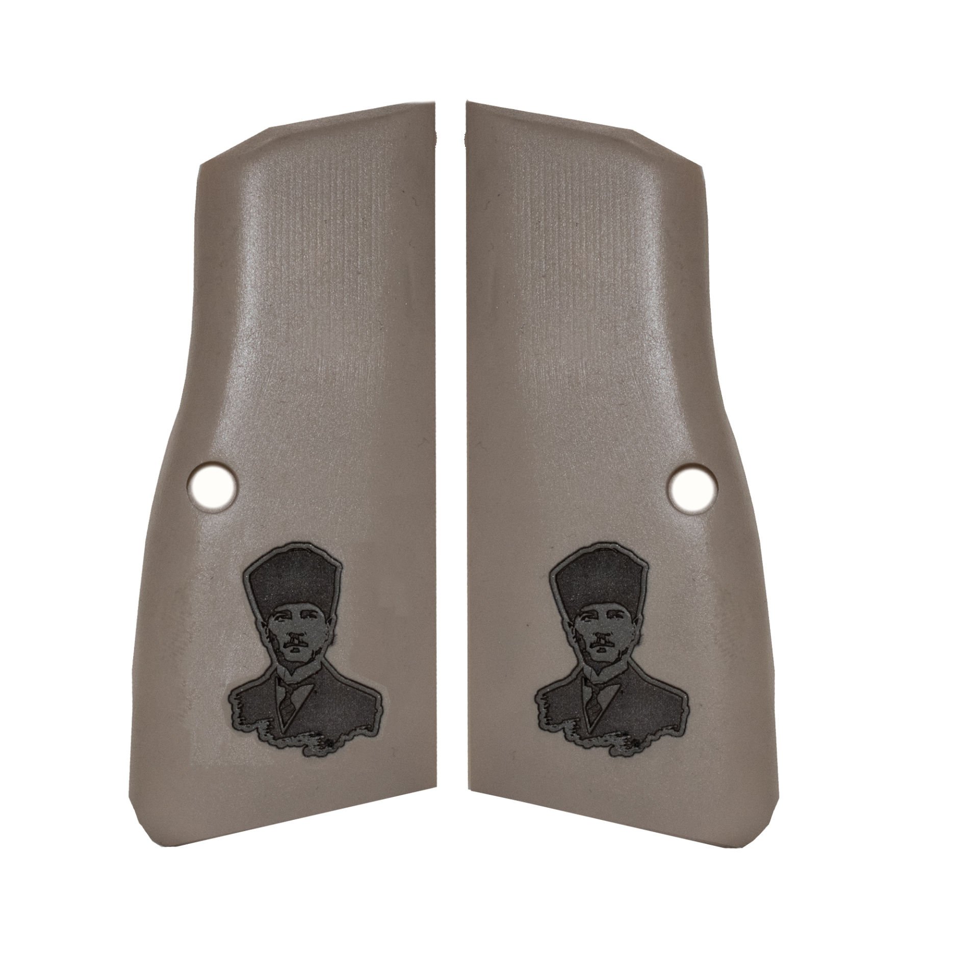 Browning Hp Bej Akrilik Beyaz Metal