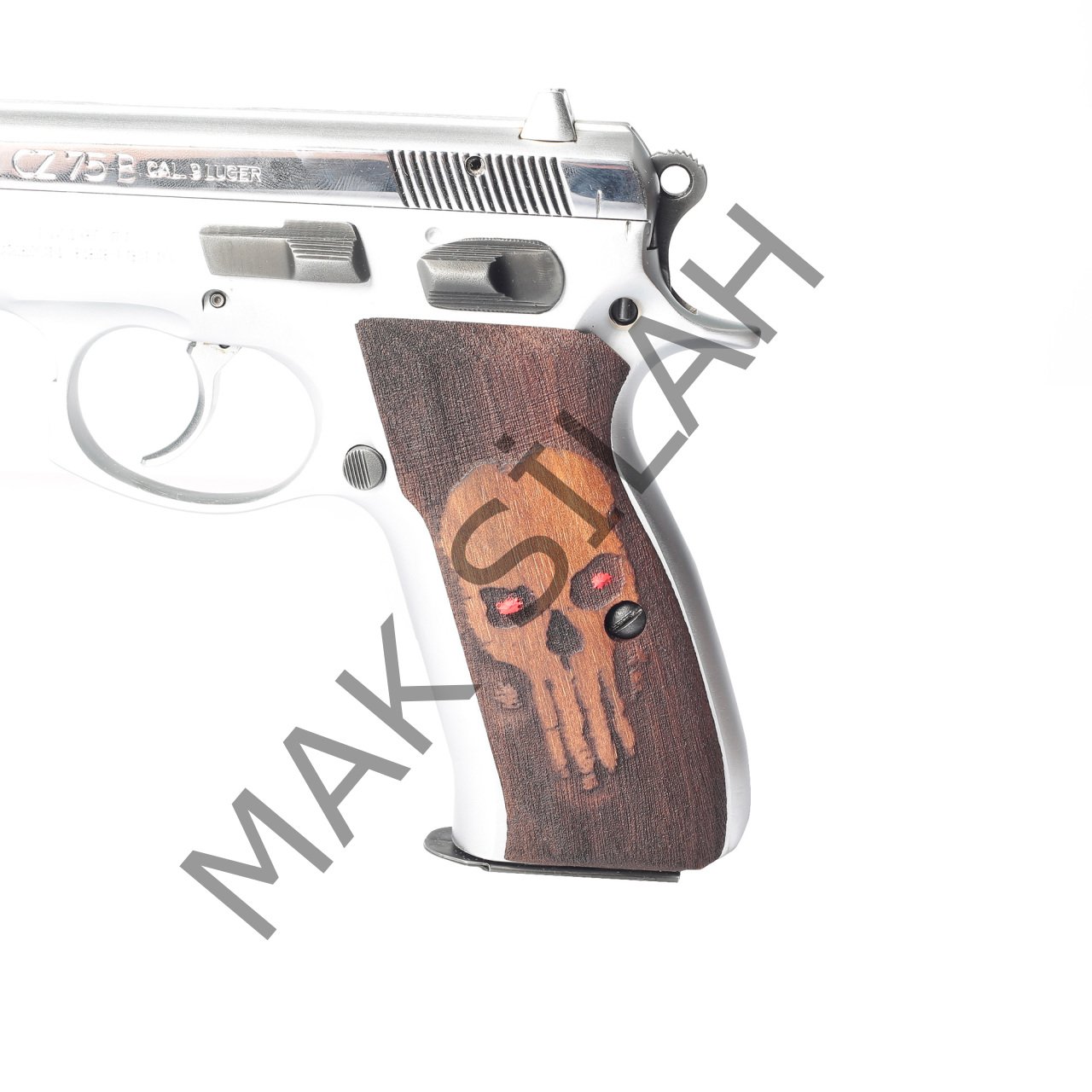 Cz 75 B 85 B Punisher Ceviz Ahşap Silah Kabze
