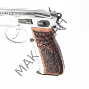 Cz 75 B 85 B Çift Motif Kesik Ceviz Ahşap Silah Kabze
