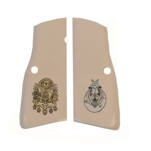Browning Hp Bej Akrilik Beyaz Sarı Metal