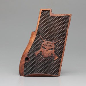 Desert Eagle Kuru Kafa Baklava Motif Ceviz Ahşap Silah Kabze