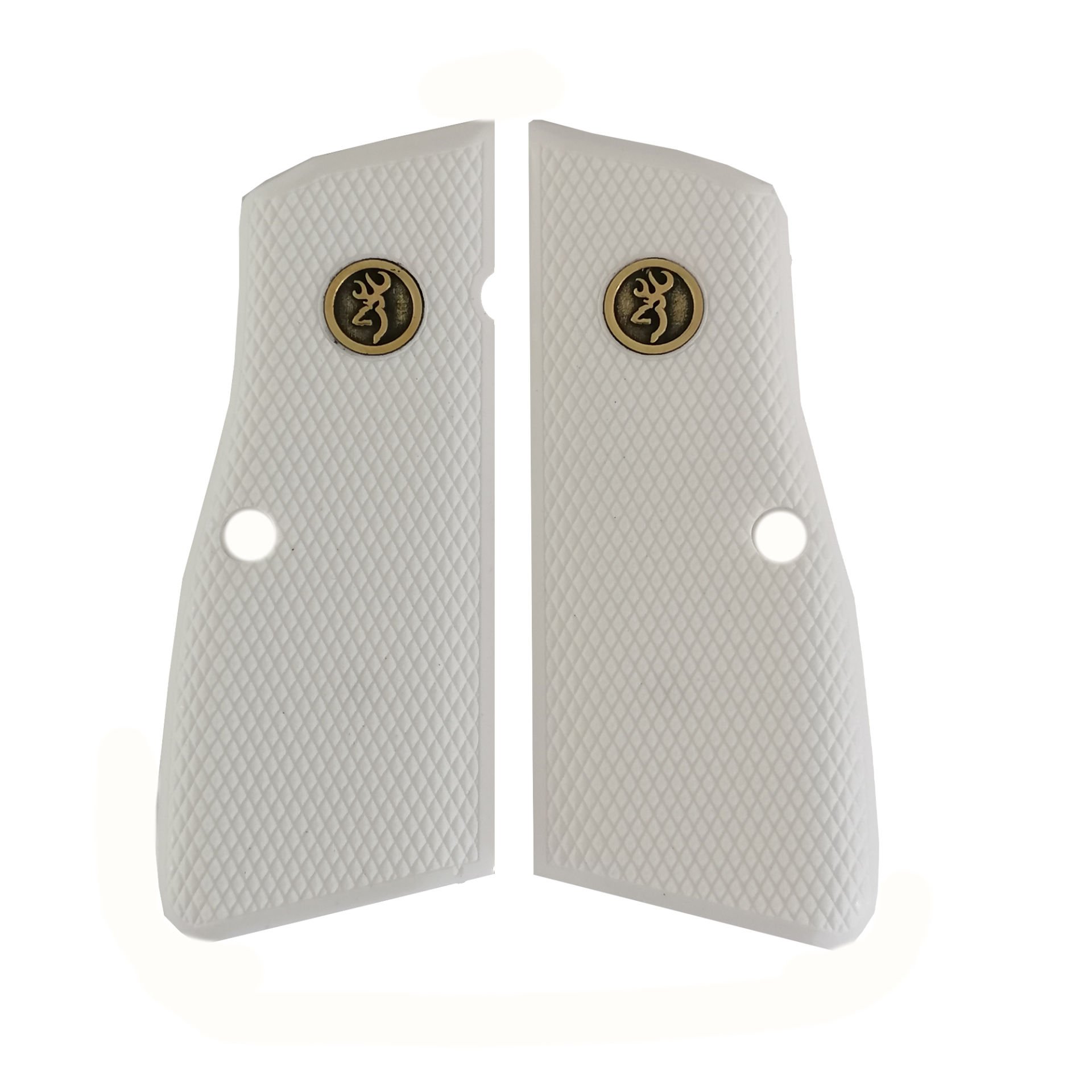 Browning Hp Beyaz Akrilik Sarı Metal