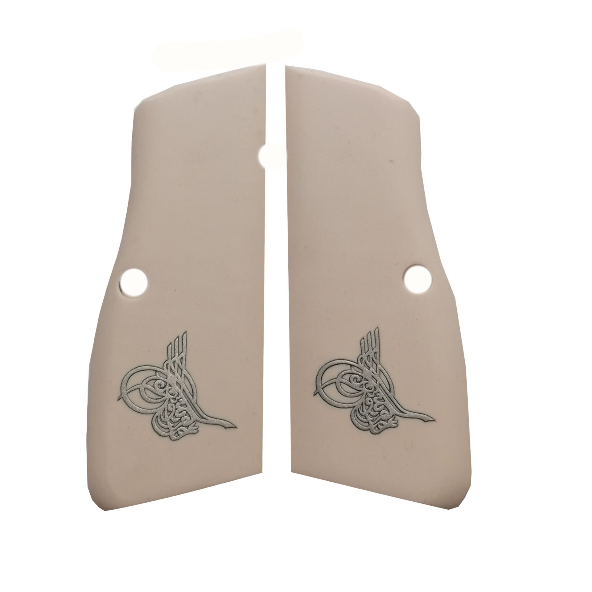 Browning Hp Bej Akrilik Beyaz Metal