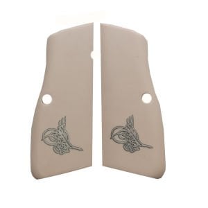 Browning Hp Bej Akrilik Beyaz Metal