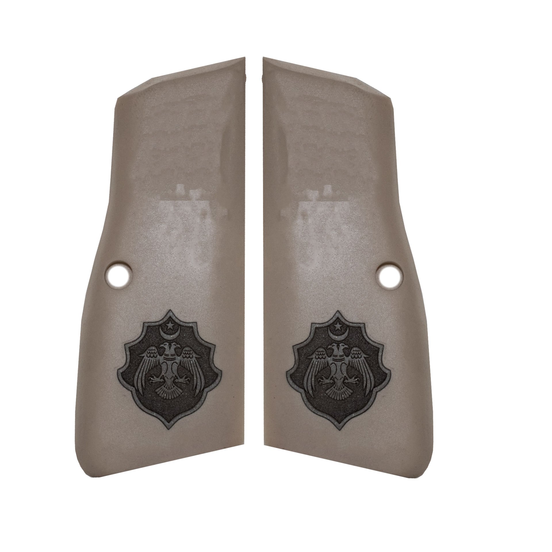 Browning Hp Bej Akrilik Beyaz Metal